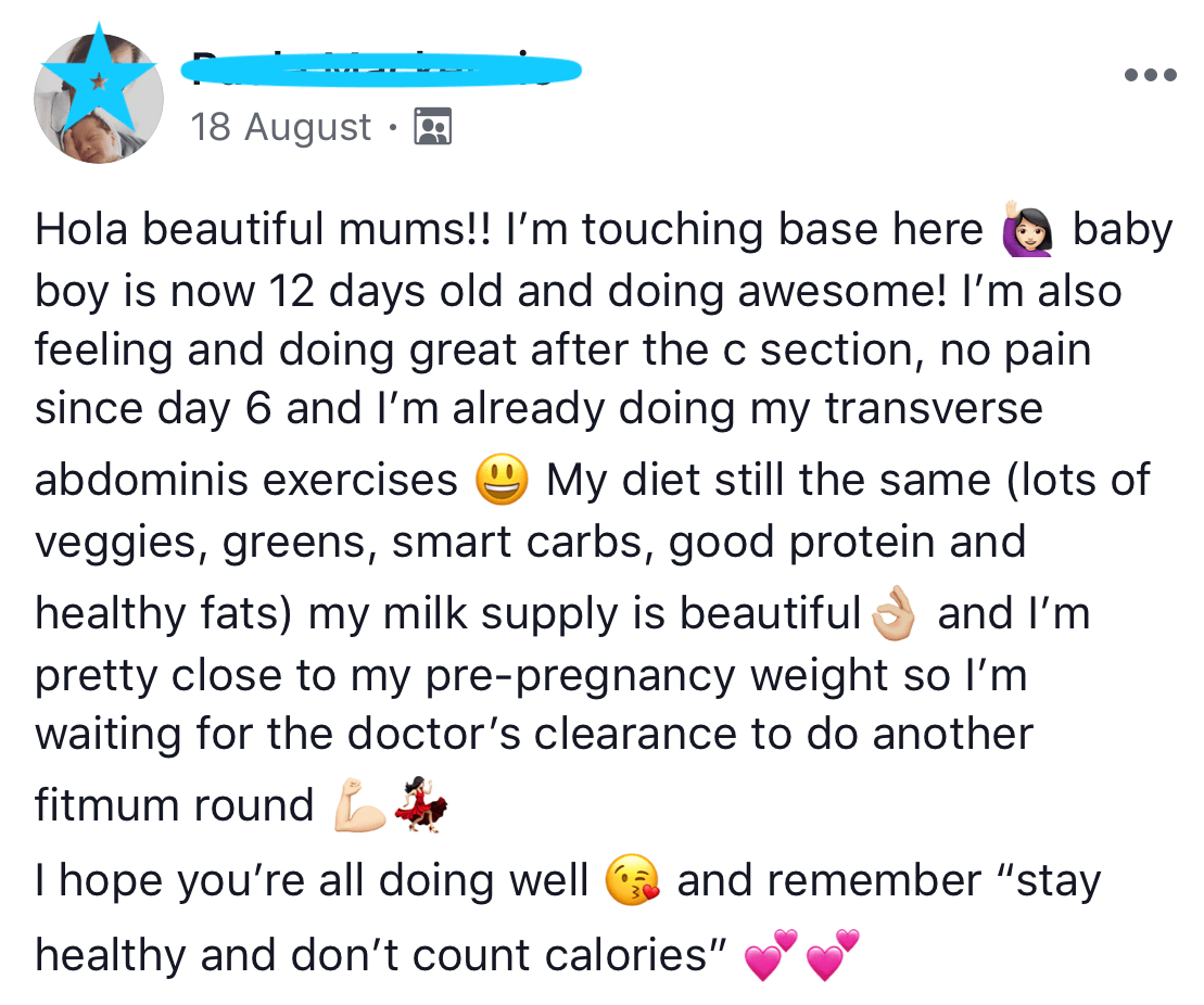 Pregfit review — recovery and energy